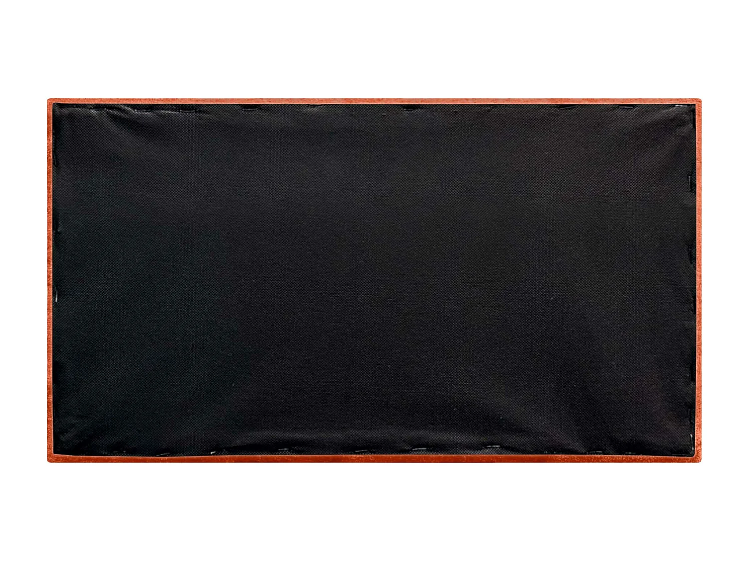 DHOME Panneaux muraux acoustiques autocollants laine écologiqueabsorbantantichoctêtes de litdécoration (orange50x30cm)