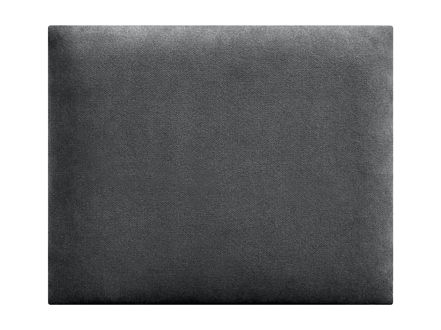 DHOME Tête de lit tapissée en tissu Aqualine composée de panneaux de lit autocollants interchangeables pour chambre de luxe (Gris cendré, 90 cm)