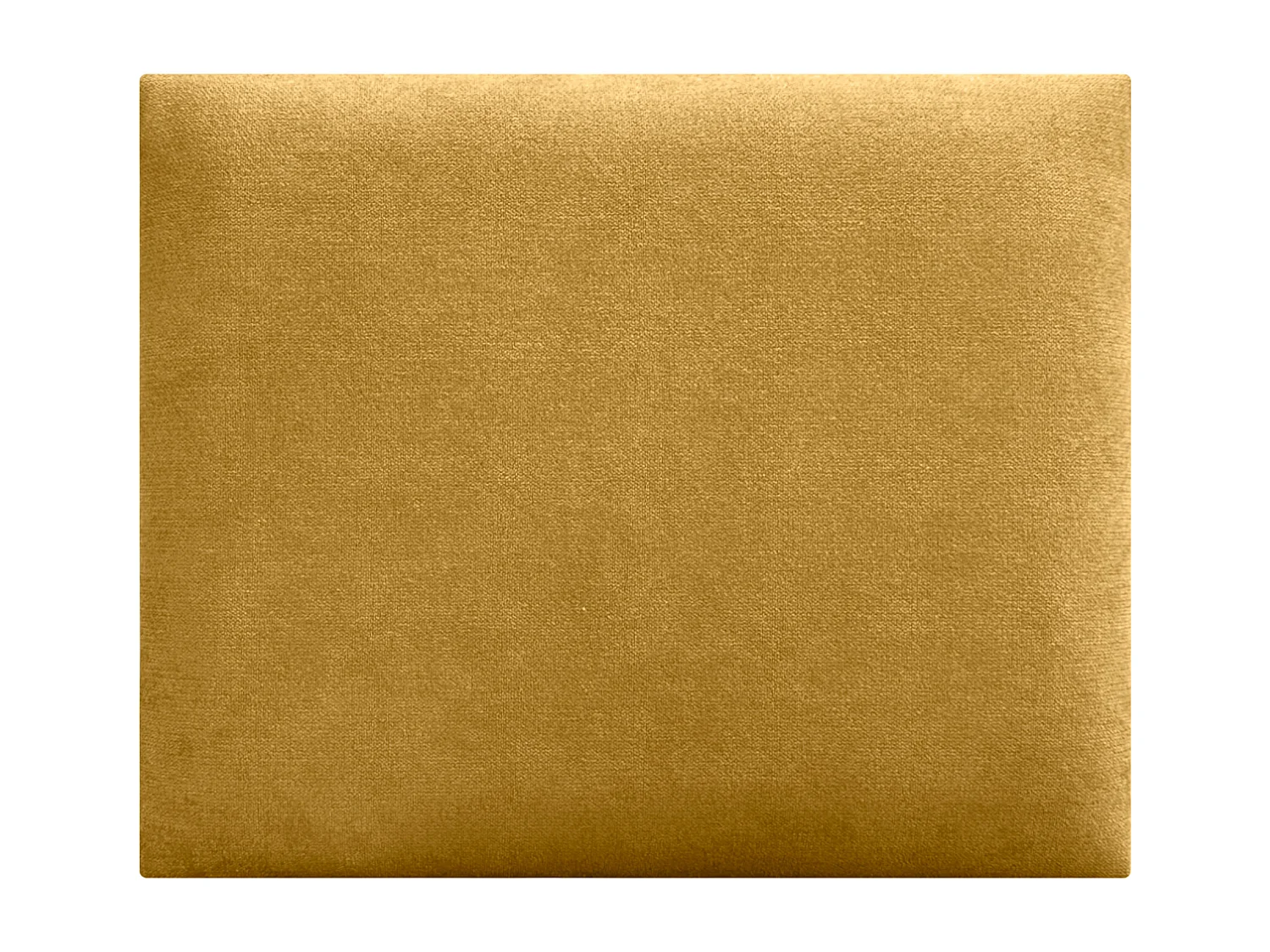 DHOME Tête de lit tapissée en tissu Aqualine composée de panneaux de lit autocollants interchangeables pour chambre de luxe (Moutarde, 120 cm)