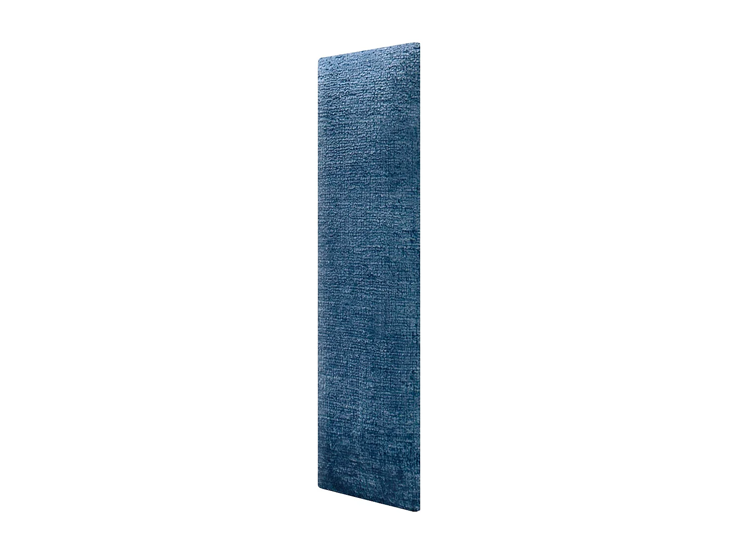 DHOME Lot de 8 panneaux muraux acoustiques auto-adhésifs en laine écologique protection absorbante contre les chocs (Bleu, 60 x 20 cm, x8)