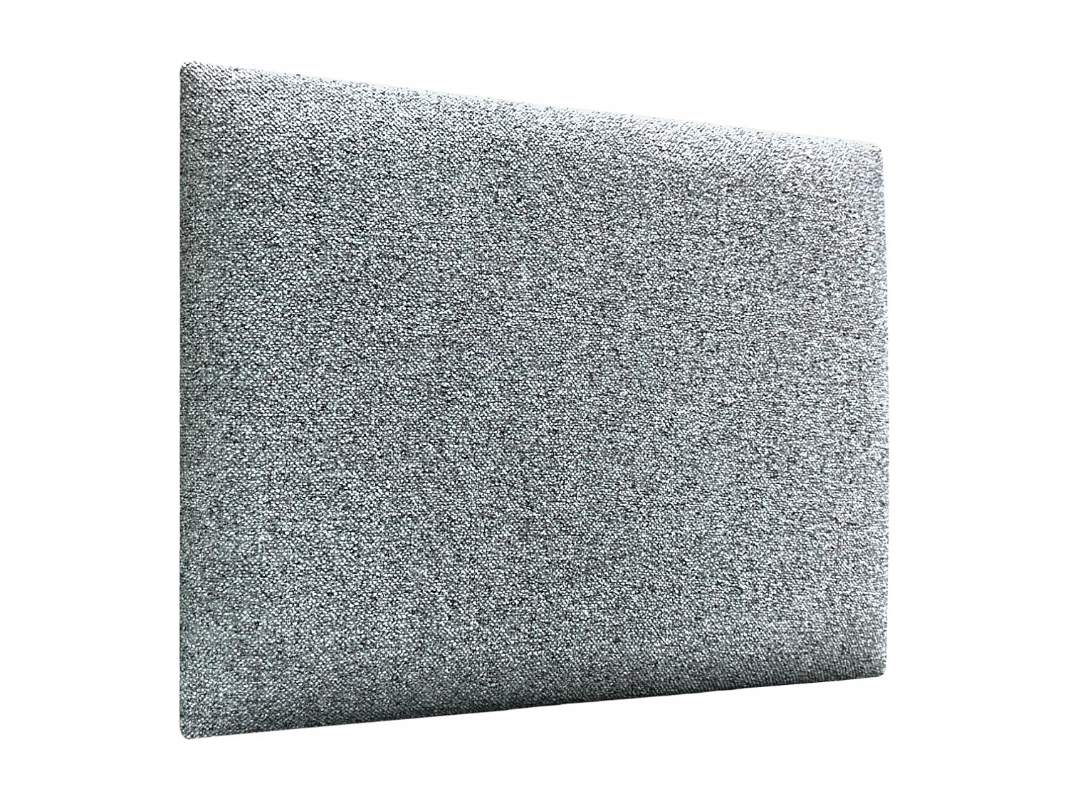 DHOME Cabeceira estofada em tecido aculino composto por painéis de cama intercambiáveis ​​autoadesivos acolchoados para quarto (Cinza pérola, 80cm)