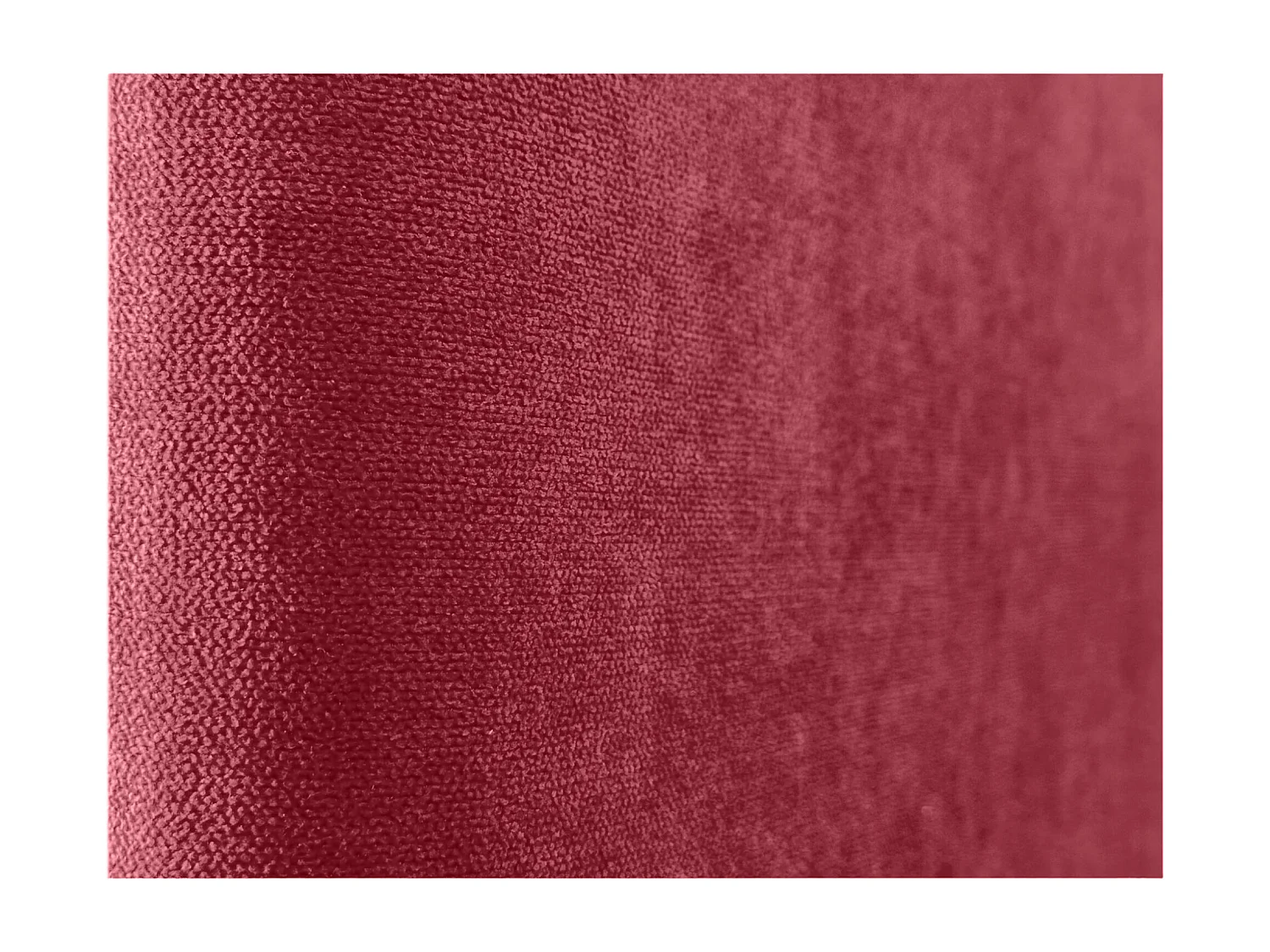 DHOME Tête de lit tapissée en tissu Aqualine composée de panneaux de lit autocollants interchangeables pour chambre de luxe (Rouge, 80 cm)