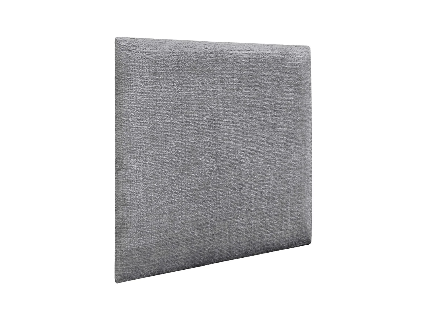DHOME Zelfklevende akoestische wandpanelen, milieuvriendelijke wollen gestoffeerde panelen, absorberend, bescherming tegen stoten, hoofdborden (grijs, 60x60cm)