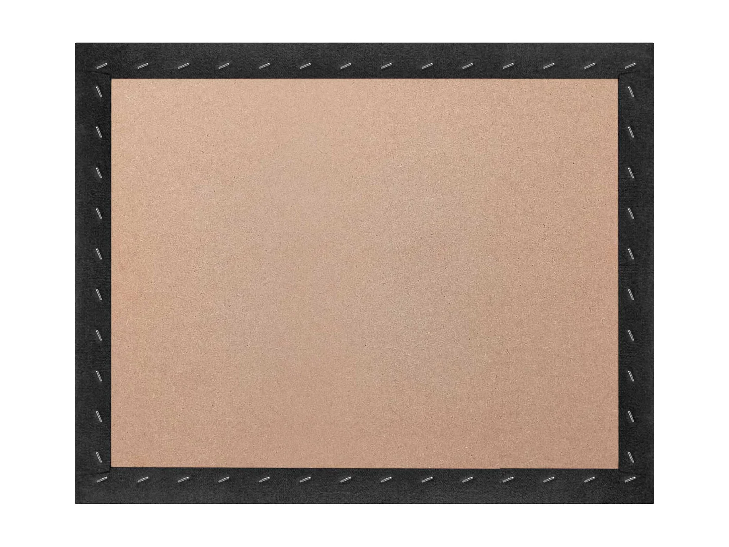 DHOME Gepolstertes Kopfteil aus Acualine-Stoff, aus selbstklebenden, austauschbaren Bettpaneelen, luxuriös gepolstertes Schlafzimmer (Schwarz, 200 cm)