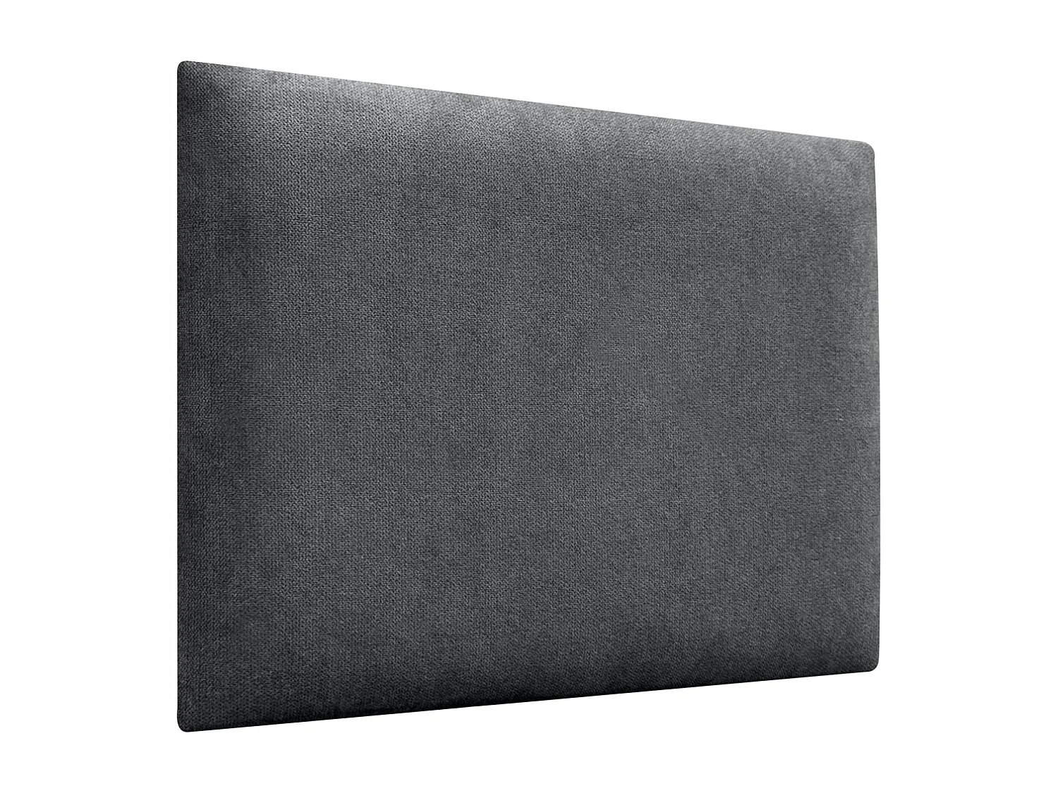 DHOME Tête de lit tapissée en tissu Aqualine composée de panneaux de lit autocollants interchangeables pour chambre de luxe (Gris cendré, 160 cm)