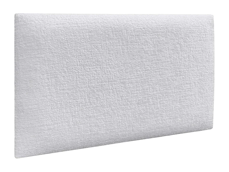 DHOME Paneles Tapizados de Lana Ecologica Autoadhesivos para Pared Acusticos Absorbentes Proteccion Impactos Cabeceros (Blanco, 50x30cm)