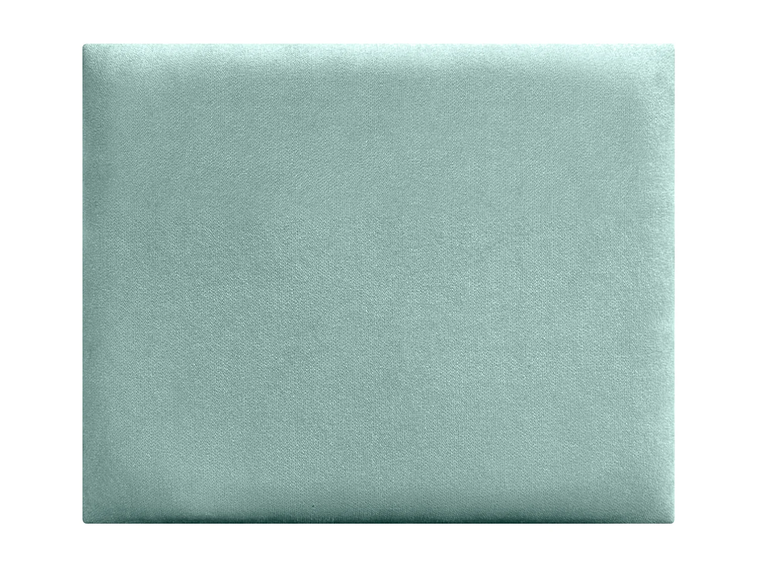 DHOME Tête de lit tapissée en tissu Aqualine composée de panneaux de lit autocollants interchangeables pour chambre de luxe (Vert aqua, 135 cm)