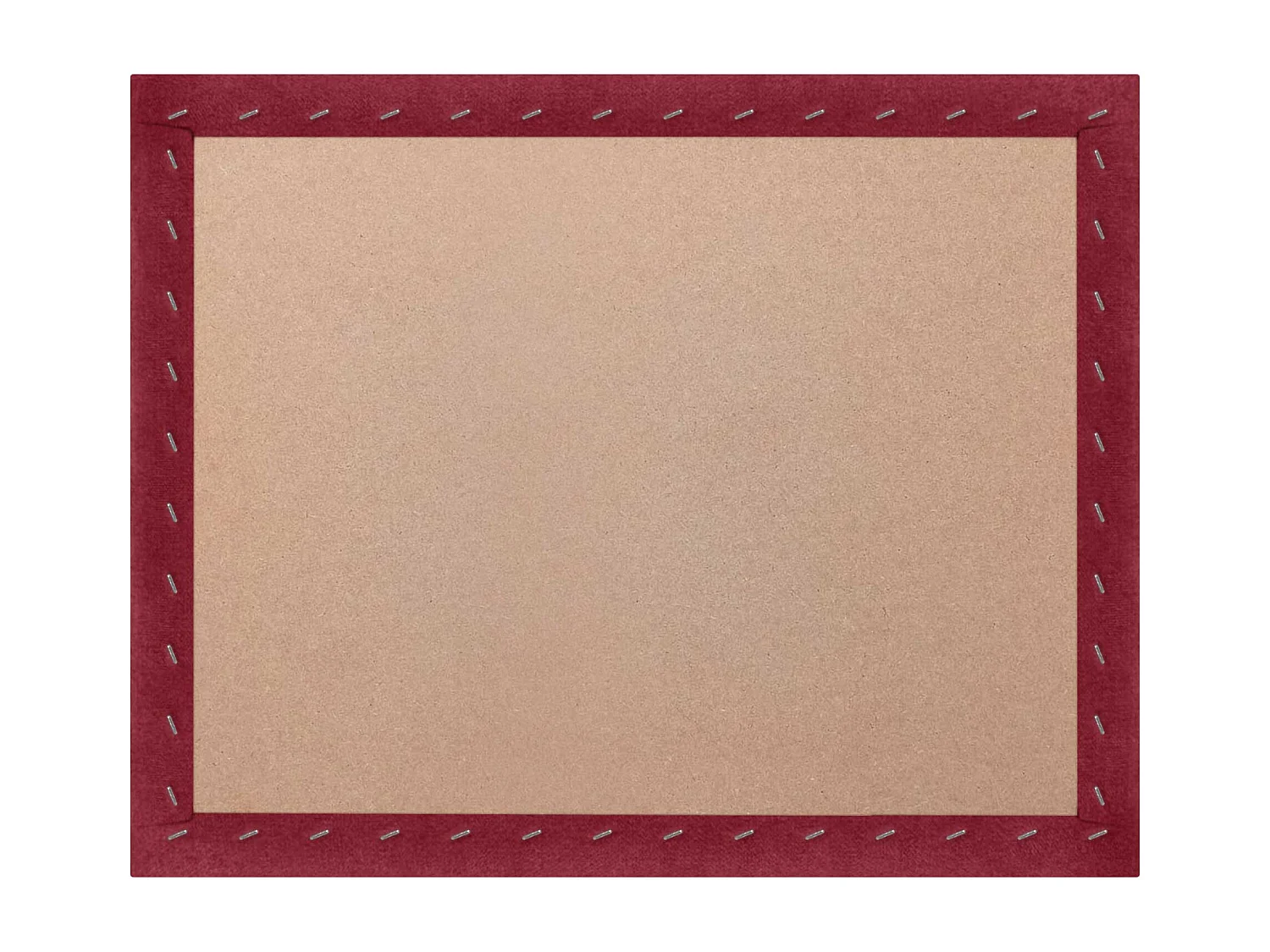 DHOME Testiera Rivestita in Tessuto Aqualine Composta da Pannelli Letto Intercambiabili Autoadesivi Camera da Letto di Lusso(Rosso, 145cm)