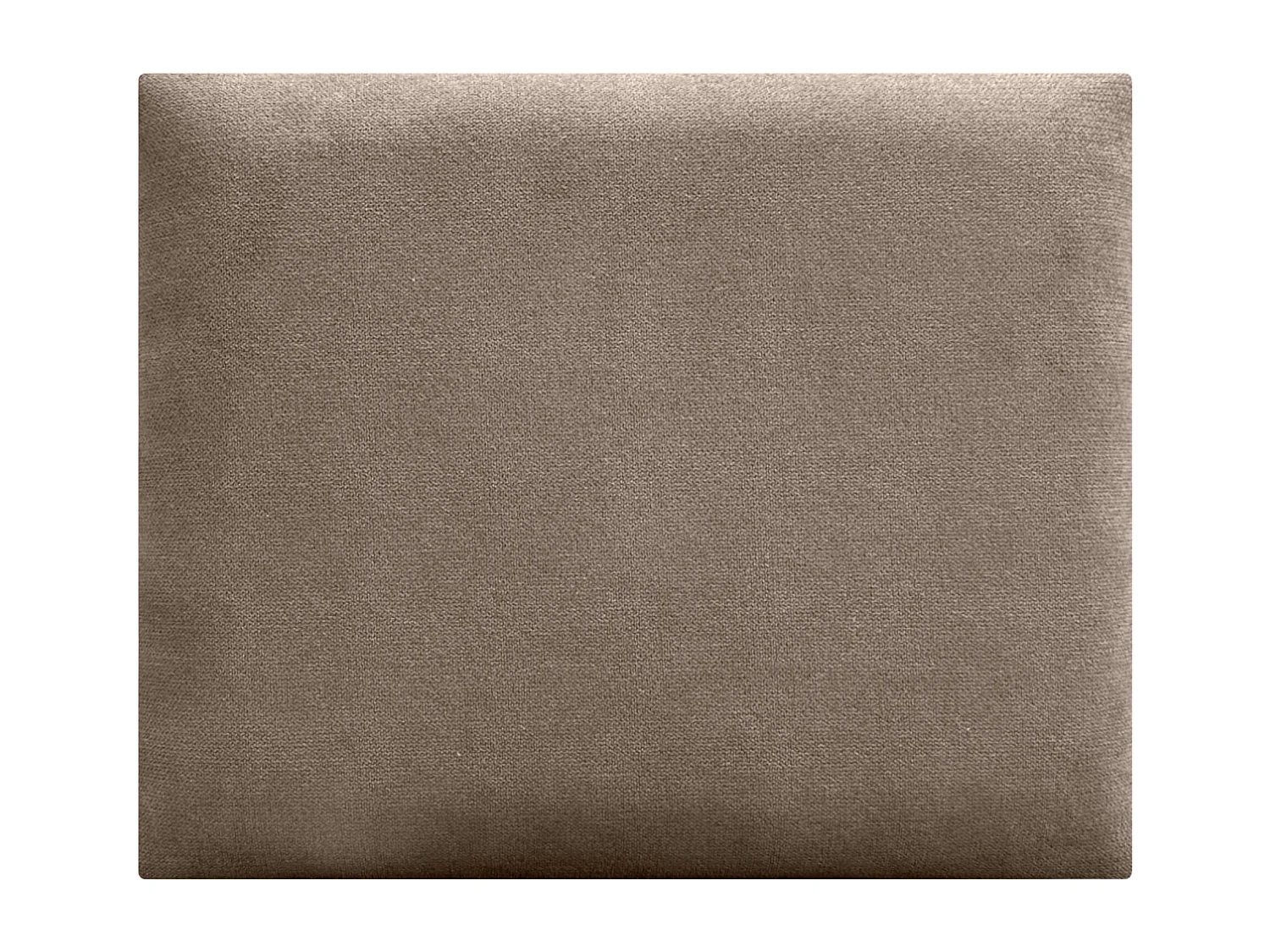 DHOME Gepolstertes Kopfteil aus Acualine-Stoff, aus selbstklebenden, austauschbaren Bettpaneelen, luxuriös gepolstertes Schlafzimmer (Erde, 110 cm)