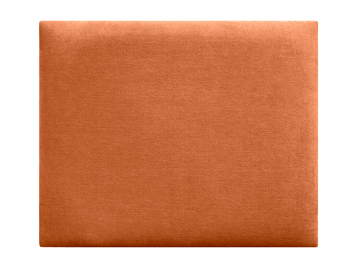 DHOME Cabecero Tapizado en Tela Acualine Compuesto de Paneles Autoadhesivos Intercambiables de Cama Lujo Dormitorio Acolchado (Naranja, 140cm)