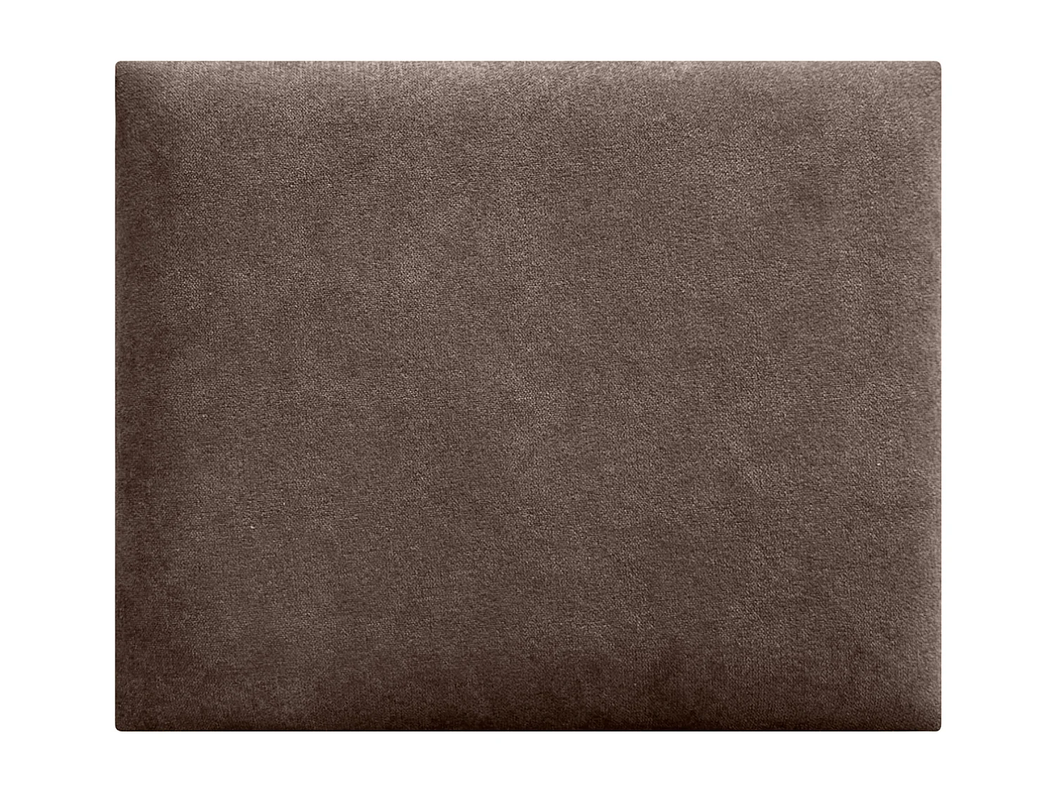 DHOME Tête de lit tapissée en tissu Aqualine composée de panneaux de lit autocollants interchangeables pour chambre de luxe (Marron, 105 cm)