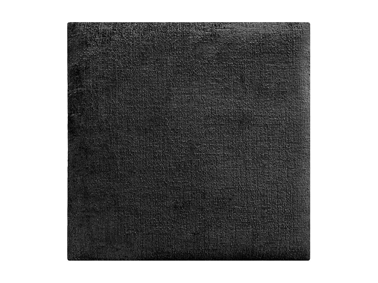 DHOME Lot de 1 Panneaux muraux acoustiques auto-adhésifs en laine écologique avec protection absorbante contre les chocs (Noir, 60x60cm, x1)