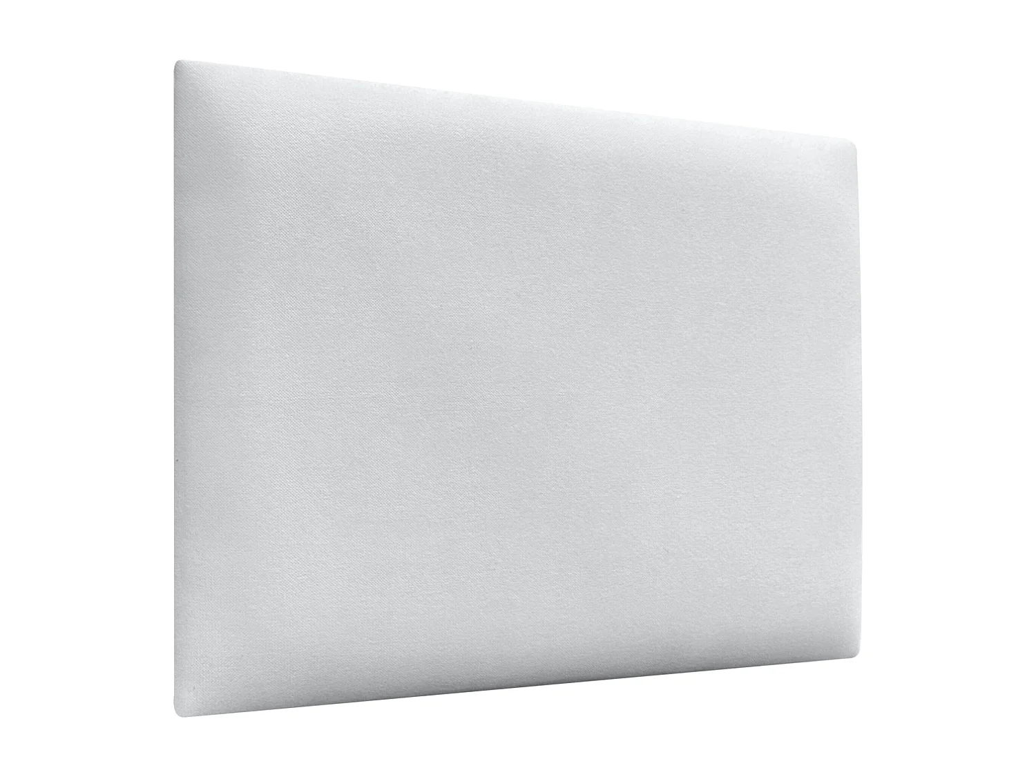 DHOME Tête de lit tapissée en tissu Aqualine composée de panneaux de lit autocollants interchangeables pour chambre de luxe (Blanc, 135 cm)