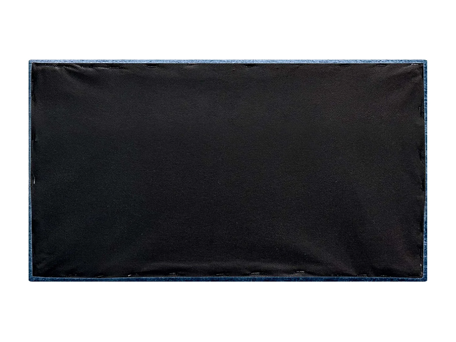 DHOME Lot de 6 panneaux muraux acoustiques auto-adhésifs en laine écologique protection absorbante contre les chocs (Bleu, 50 x 30 cm, x6)