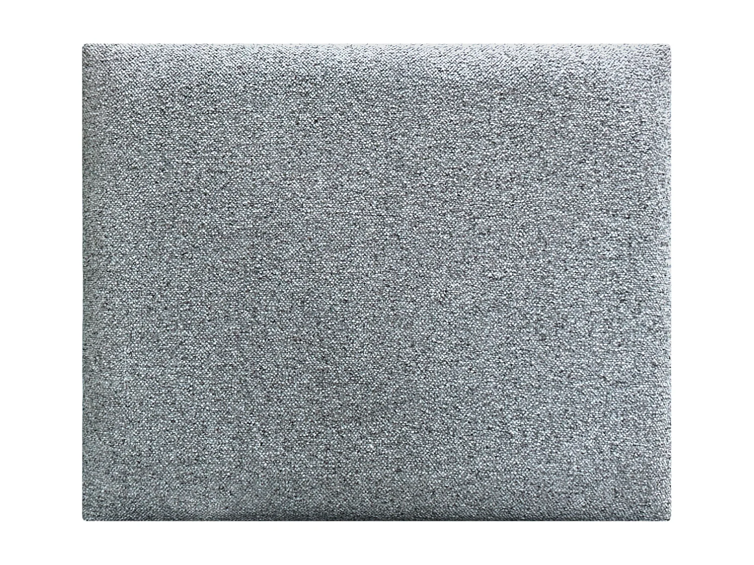 DHOME Tête de lit tapissée en tissu Aqualine composée de panneaux de lit autocollants interchangeables pour chambre de luxe (Gris perle, 95 cm)