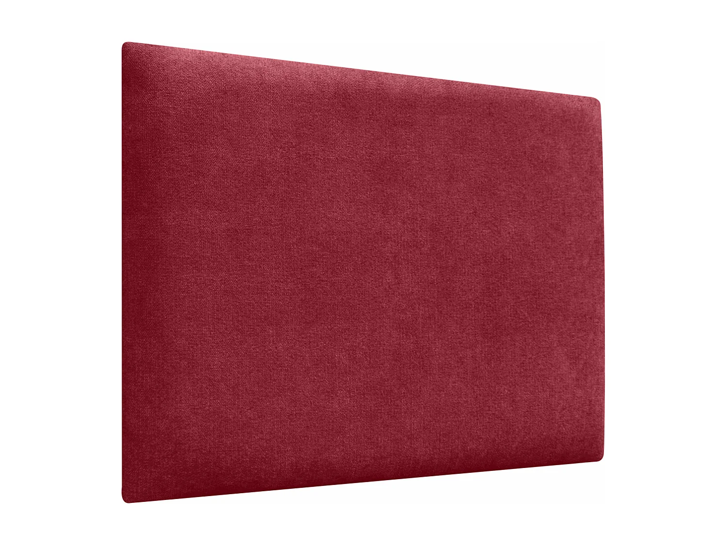 DHOME Gepolstertes Kopfteil aus Acualine-Stoff, aus selbstklebenden, austauschbaren Bettpaneelen, luxuriös gepolstertes Schlafzimmer (rot, 95 cm)