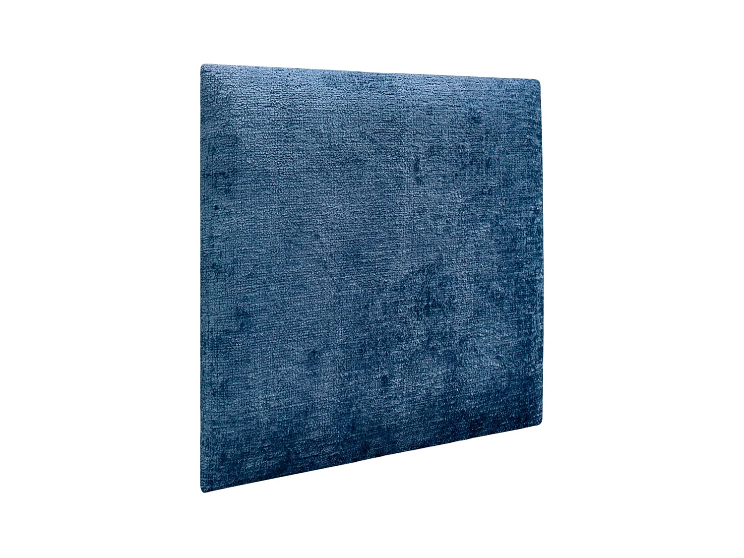 DHOME Zelfklevende akoestische wandpanelen, milieuvriendelijke wollen gestoffeerde panelen, absorberend, bescherming tegen stoten, hoofdborden (blauw, 60x60cm)