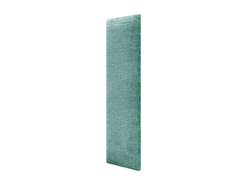 DHOME Paneles Tapizados de Lana Ecologica Autoadhesivos para Pared Acusticos Absorbentes Proteccion Impactos Cabeceros (Verde Agua, 60x20cm)