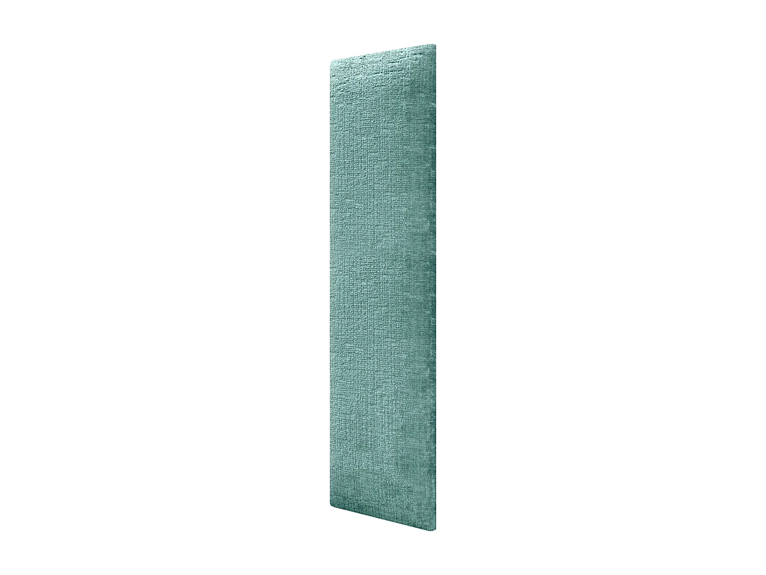 DHOME Paneles Tapizados de Lana Ecologica Autoadhesivos para Pared Acusticos Absorbentes Proteccion Impactos Cabeceros (Verde Agua, 60x20cm)