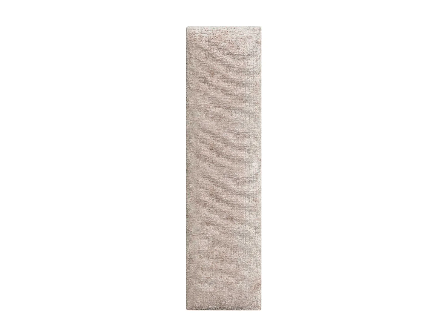 DHOME Lot de 1 panneau rembourré en laine écologique autocollant pour protection acoustique murale contre les chocs (Beige, 60x20cm, x1)