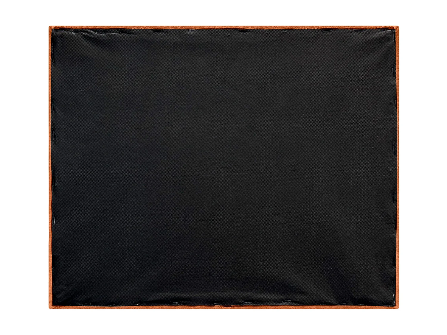 DHOME Tête de lit tapissée en tissu Aqualine composée de panneaux de lit autocollants interchangeables pour chambre de luxe (Orange, 105 cm)