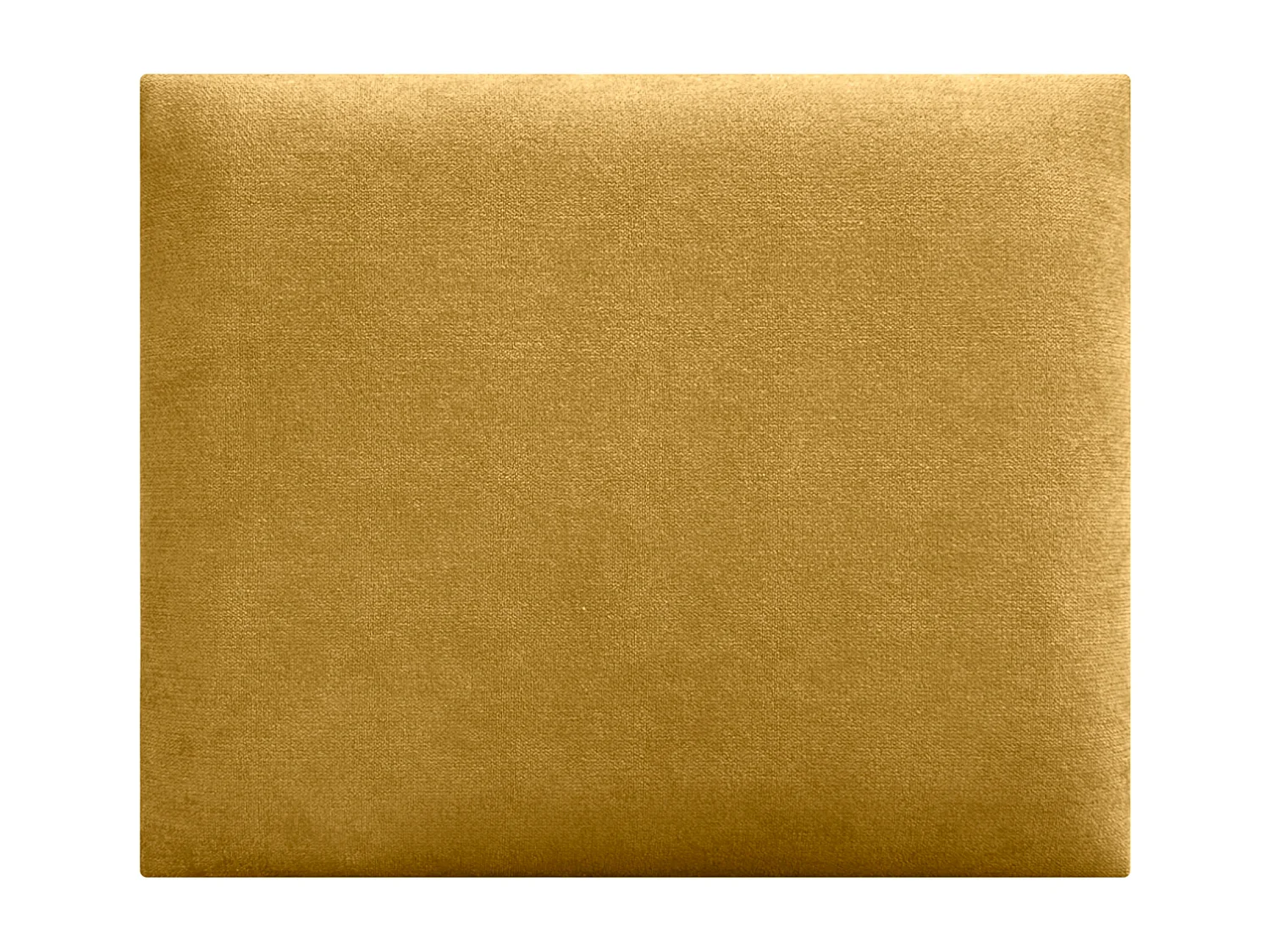 DHOME Cabeceira estofada em tecido aculino composto por painéis de cama intercambiáveis ​​autoadesivos acolchoados para quarto (mostarda, 135cm)