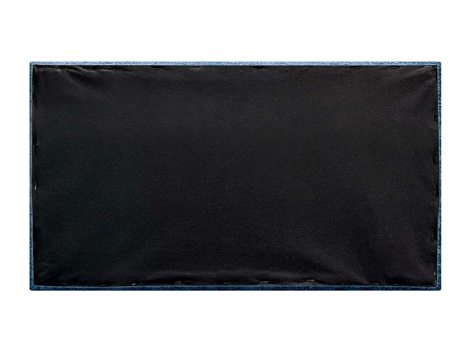 DHOME Lot de 4 panneaux muraux acoustiques auto-adhésifs en laine écologique protection absorbante contre les chocs (Bleu, 50 x 40 cm, x4)