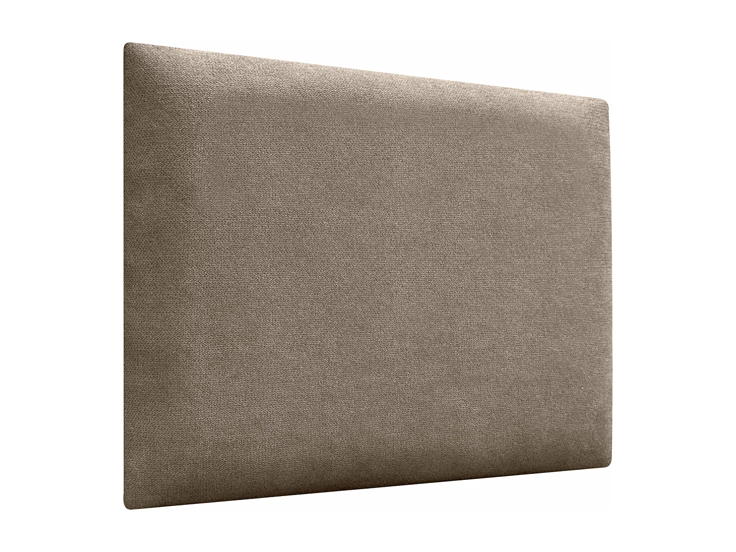 DHOME Gepolstertes Kopfteil aus Acualine-Stoff, aus selbstklebenden, austauschbaren Bettpaneelen, luxuriös gepolstertes Schlafzimmer (Erde, 90 cm)