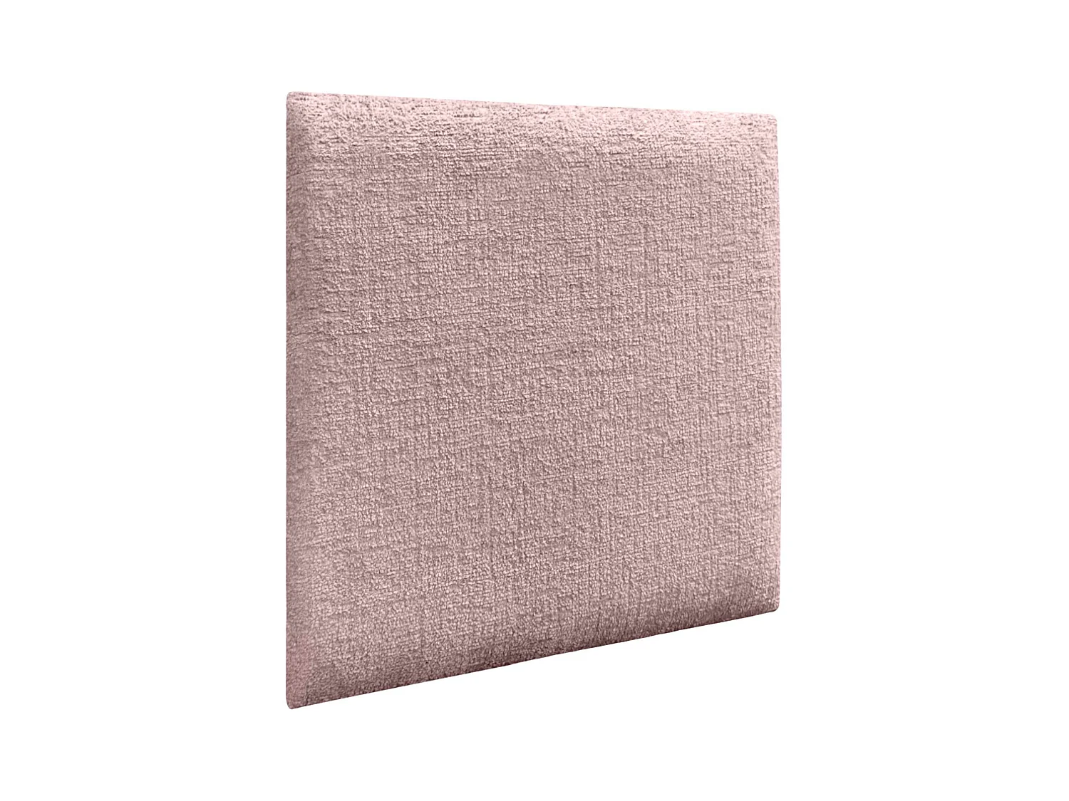 DHOME Zelfklevende akoestische wandpanelen, milieuvriendelijke wollen gestoffeerde panelen, absorberend, bescherming tegen stoten, hoofdborden (zalm, 60x60cm)