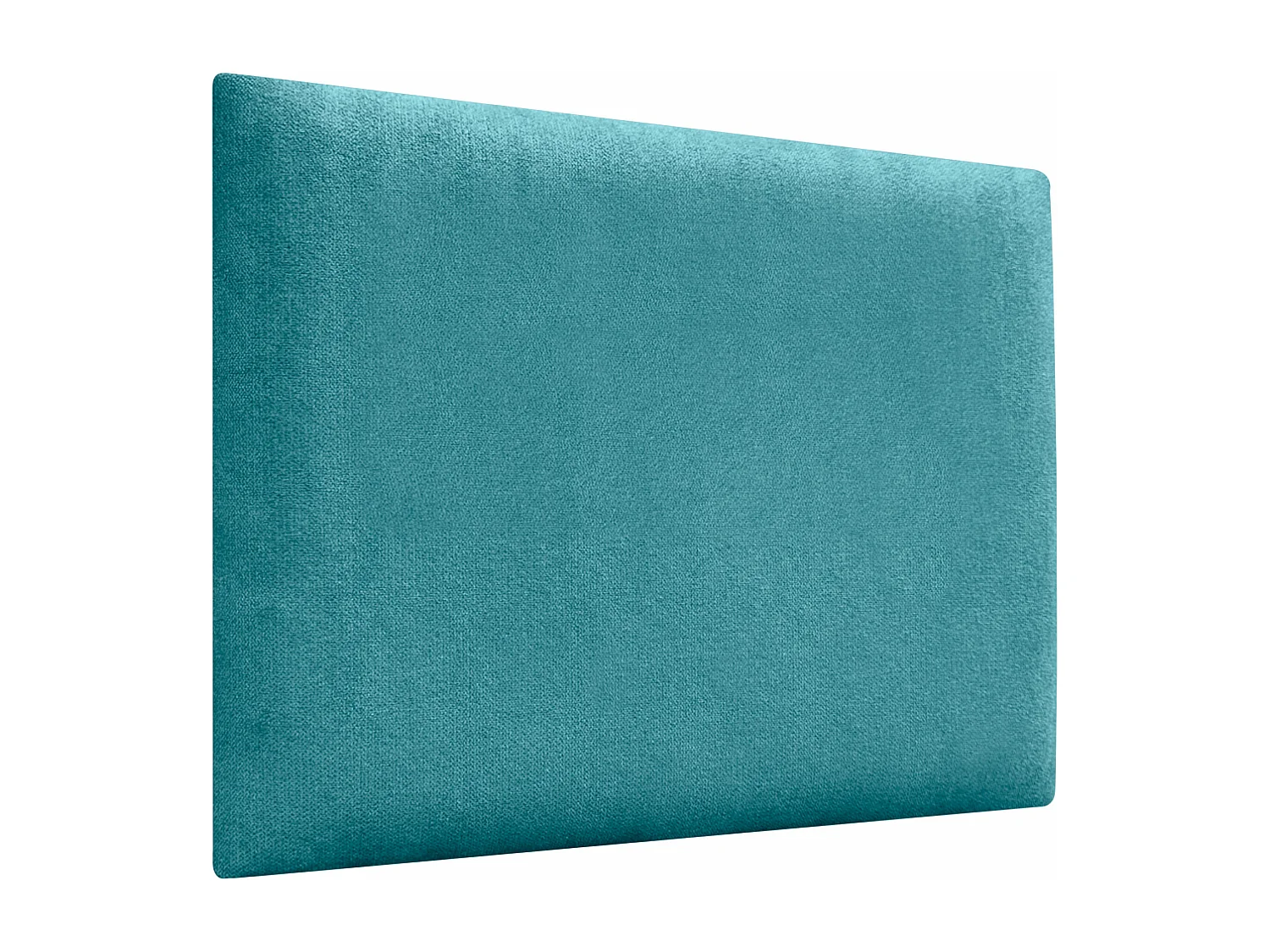 DHOME Tête de lit tapissée en tissu Aqualine composée de panneaux de lit autocollants interchangeables pour chambre de luxe (turquoise, 200 cm)
