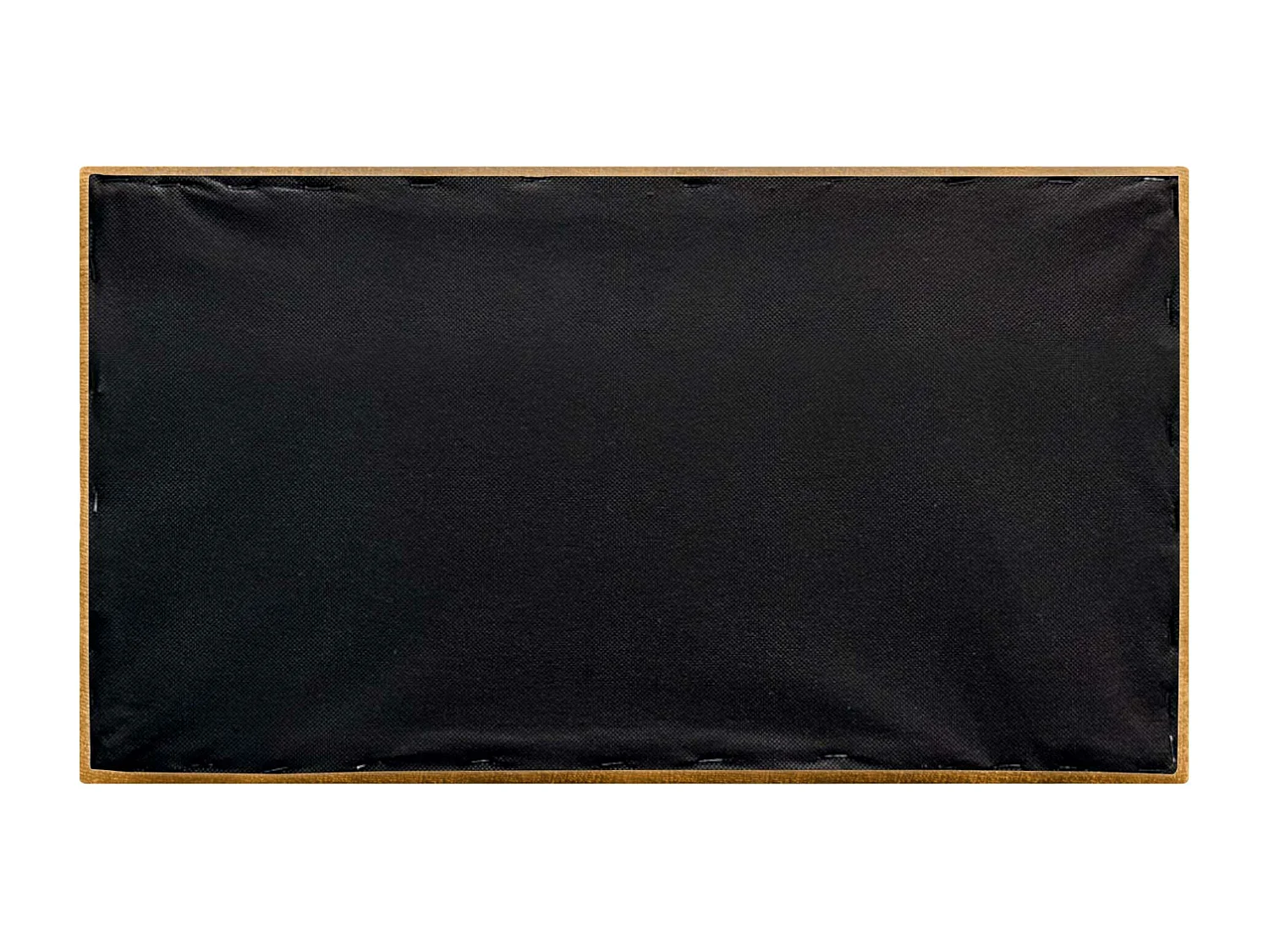 DHOME Zelfklevende akoestische wandpanelen, milieuvriendelijke wollen gestoffeerde panelen, absorberend, bescherming tegen stoten, hoofdborden (mosterd, 60x40cm)