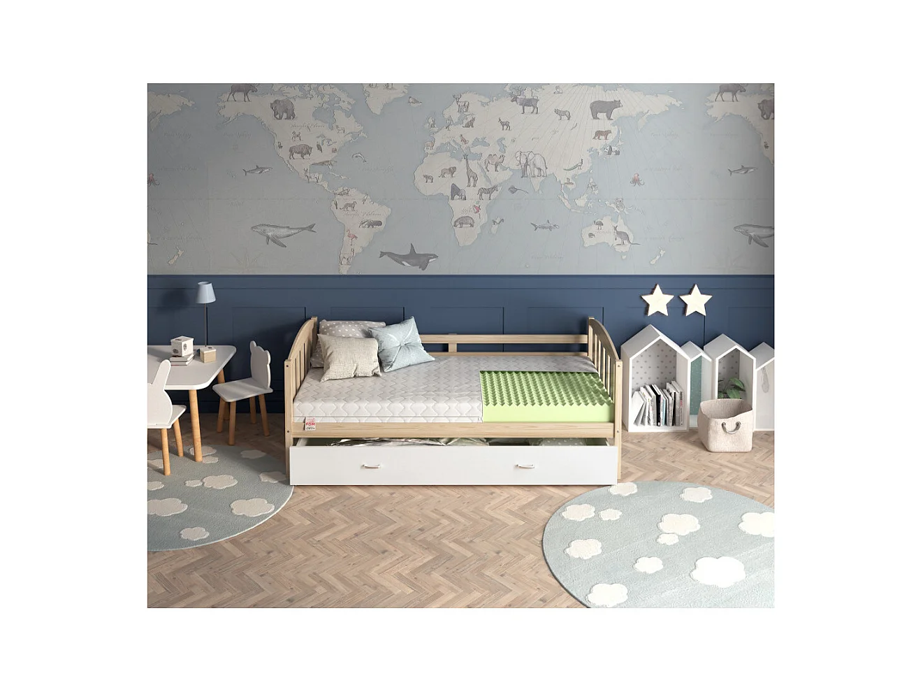 Matelas Picchi - Mousse  Profilée HR - Epaisseur 12 cm
