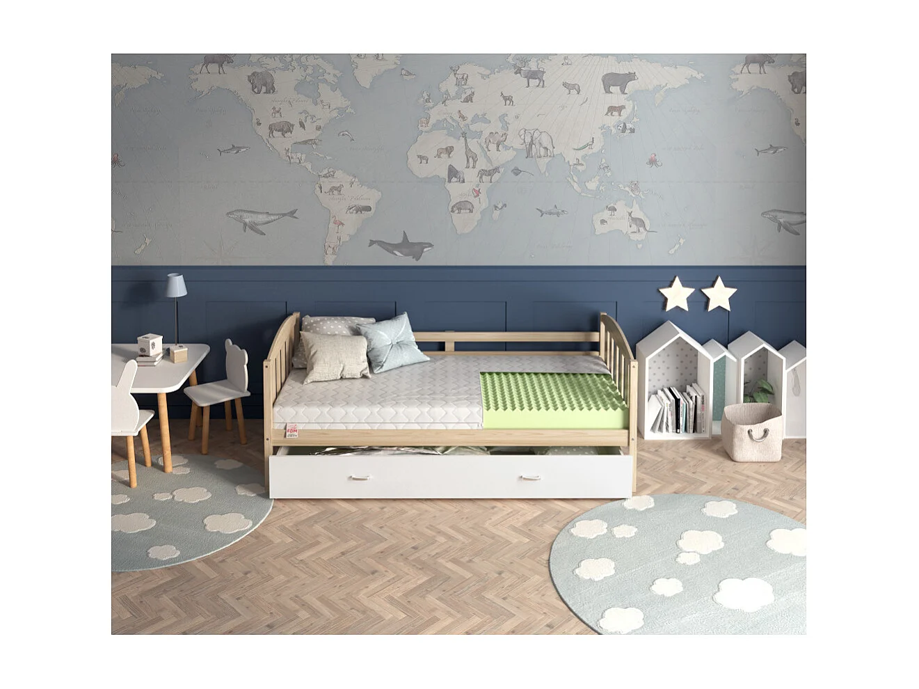 Matelas Picchi - Mousse  Profilée HR - Epaisseur 12 cm