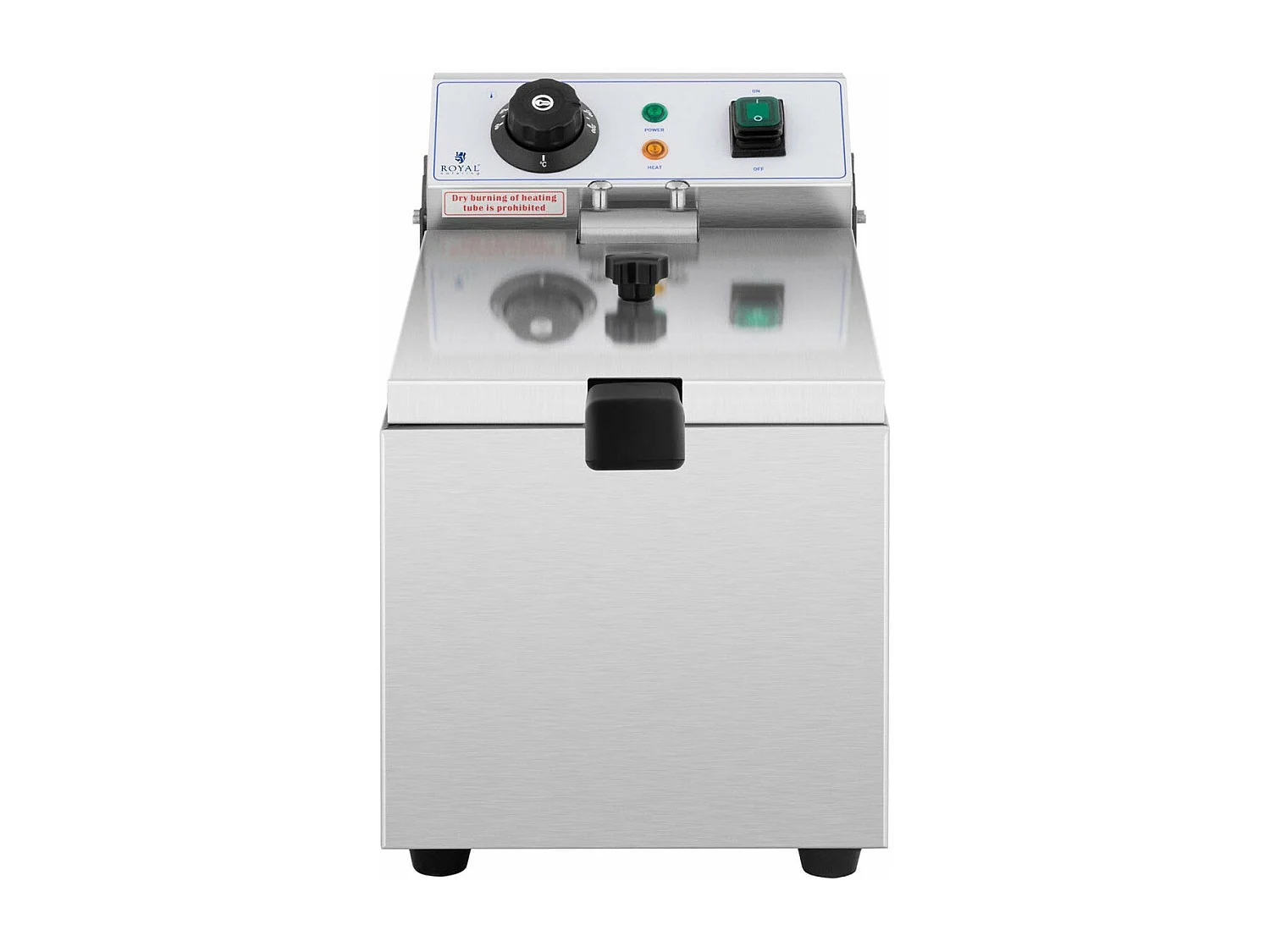 Friteuse électrique professionnelle restaurant 41 x 22.5 x 30 cm 14_0001796