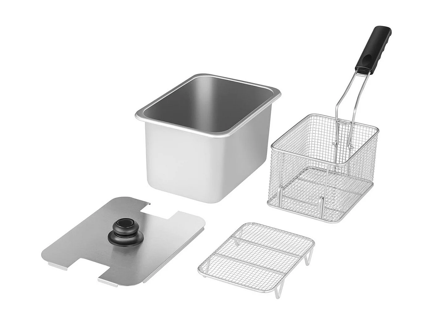 Friteuse électrique professionnelle restaurant 41 x 22.5 x 30 cm 14_0001796