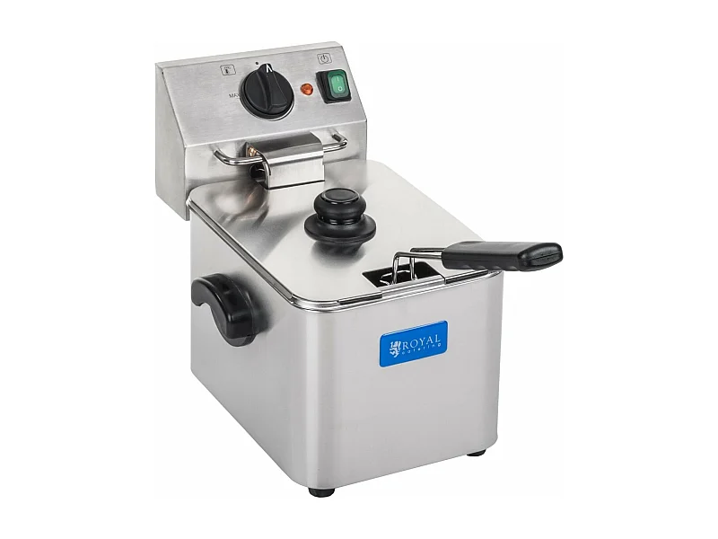 Friteuse acier inox 1 argenté 37 x 26 x 30.5 cm 3614006