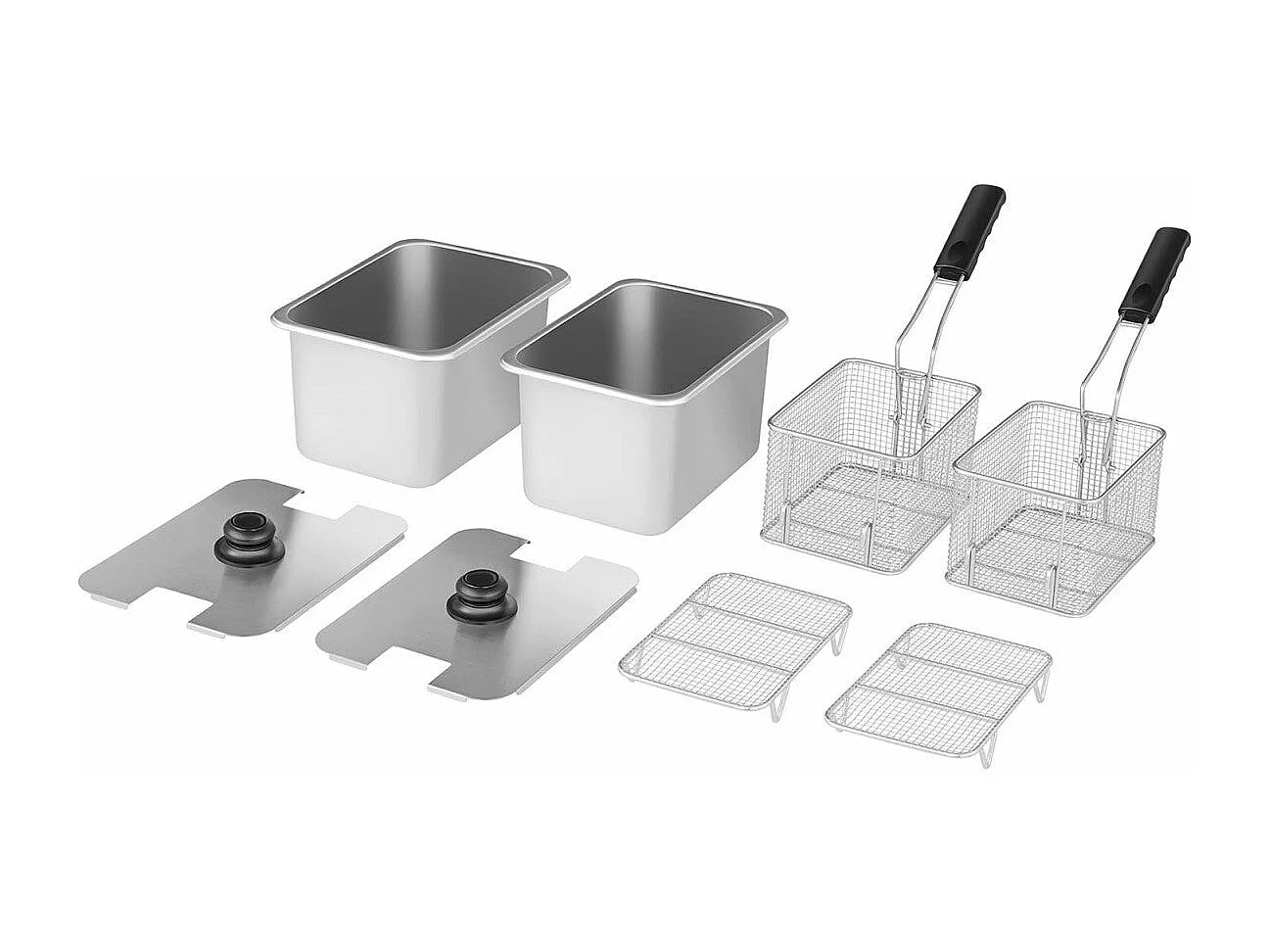 Friteuse électrique professionnelle restaurant 65 x 45 x 30 cm 14_0001793