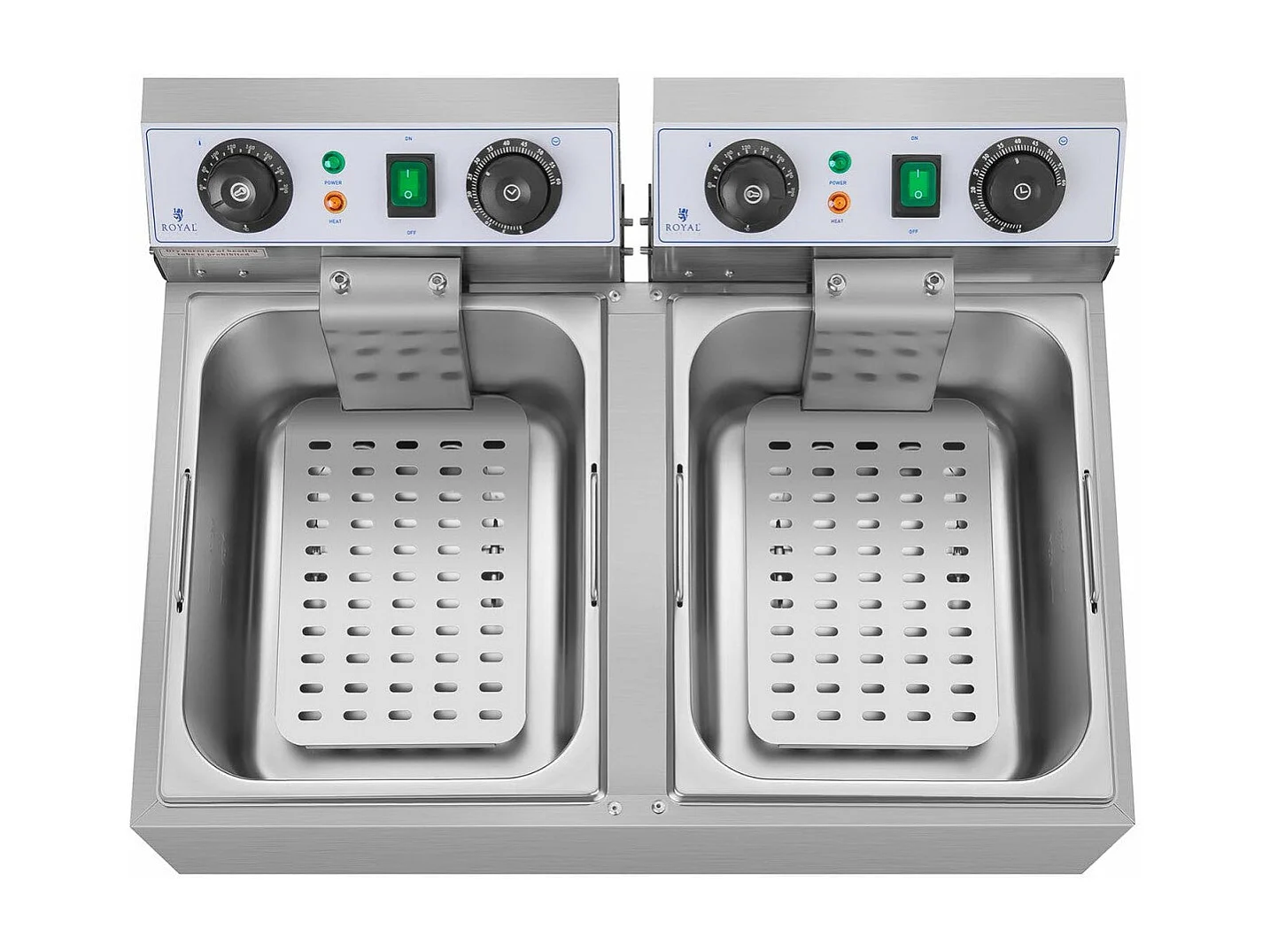 Friteuse électrique professionnelle restaurant 60.5 x 59 x 28.3 cm 14_0001785