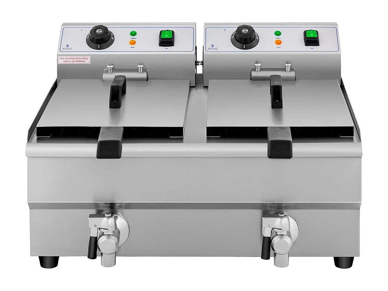 Friteuse électrique professionnelle restaurant 60.5 x 59 x 28.3 cm 14_0001785