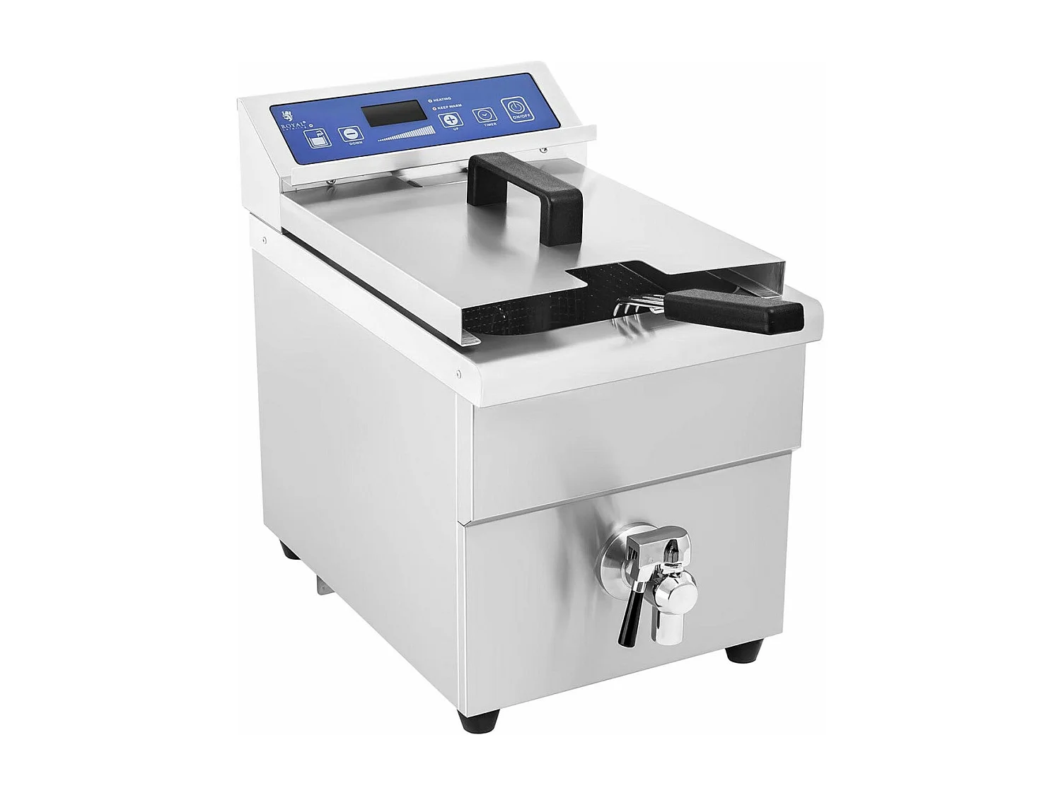 Freidora de inducción profesional para restaurante 1 x 10 litros 60 a 190°C 14_0001772