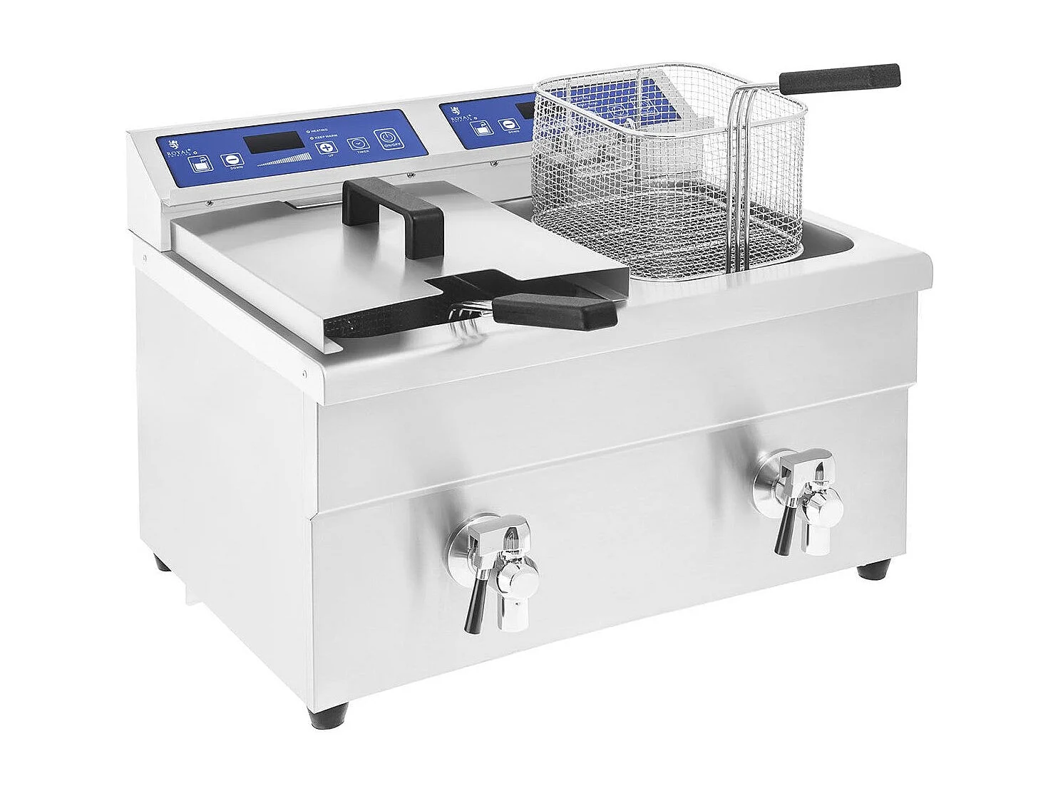 Freidora de inducción profesional para restaurante 1 x 10 litros 60 a 190°C 14_0001772