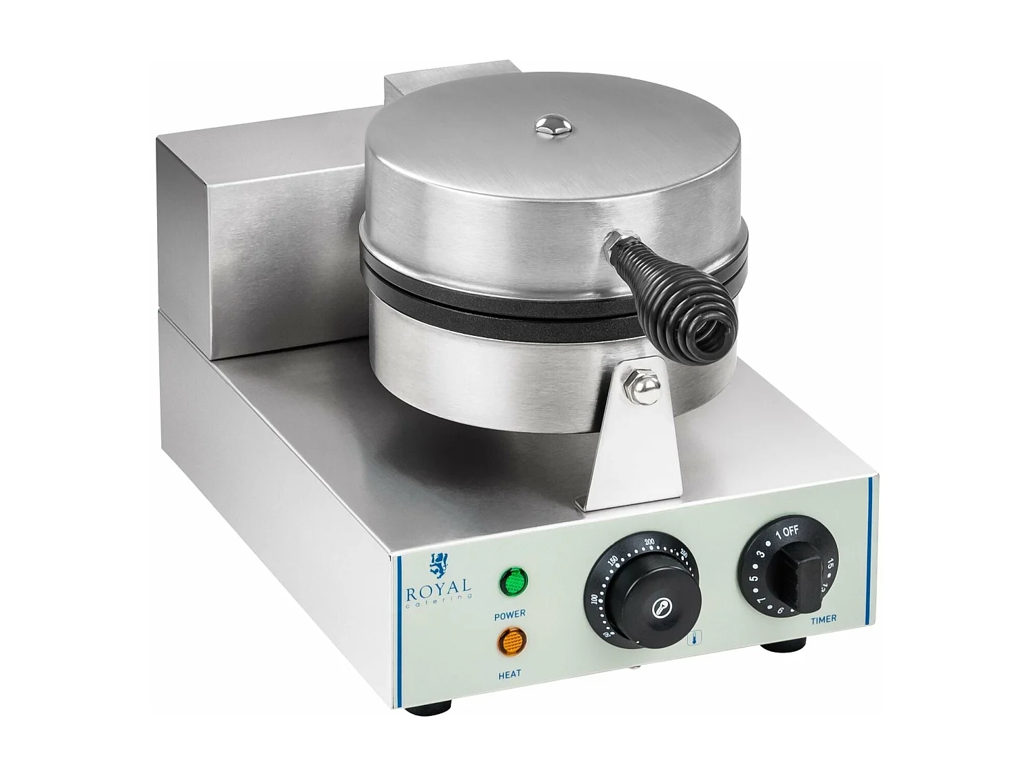 Gaufrier professionnel Téflon rond 43 x 25 x 56 cm 3614057