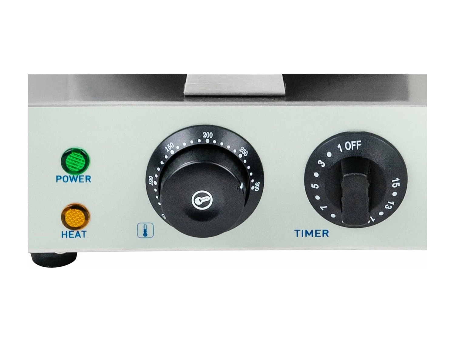 Gaufrier professionnel Téflon rond 43 x 25 x 56 cm 3614057