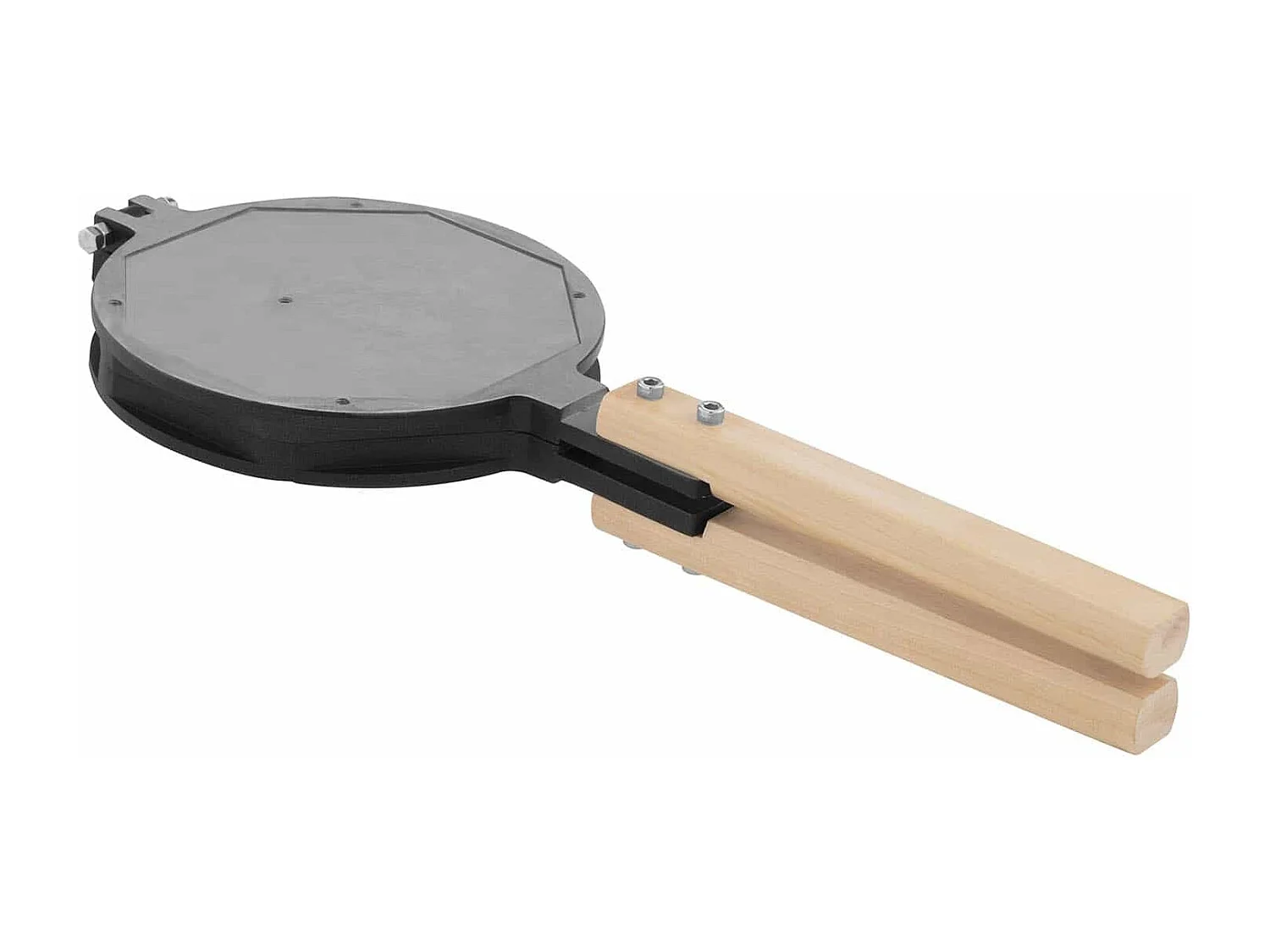 Placa para máquina de waffle bolha com revestimento antiaderente e cabo anti-calor 14_0004849