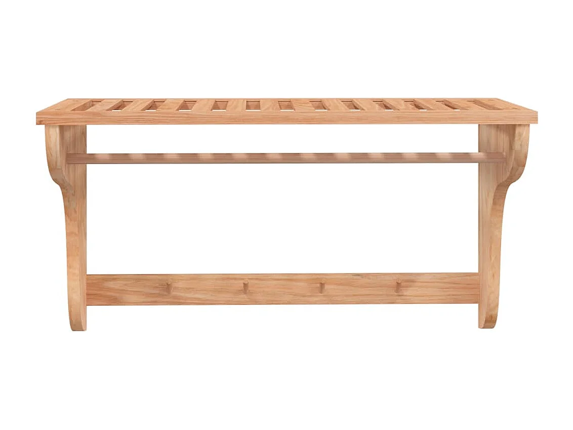 Porte-serviette 60 x 30 bois marron 60 x 30 x 35 cm 02_0005513