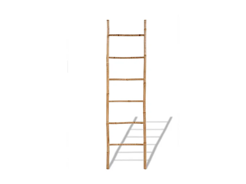 Toalheiro de bambu com 6 ganchos para banheiro 02_0001643