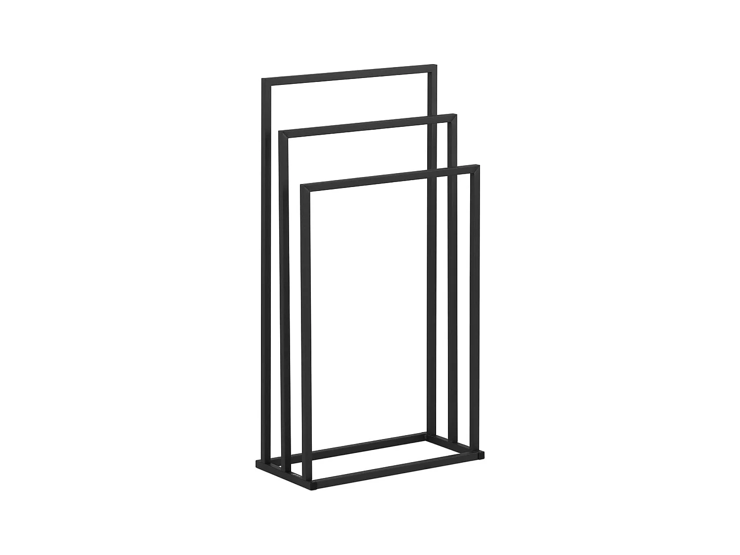 Porte-serviette sur pied en grise 45 x 21.5 x 84 cm 14_0004422