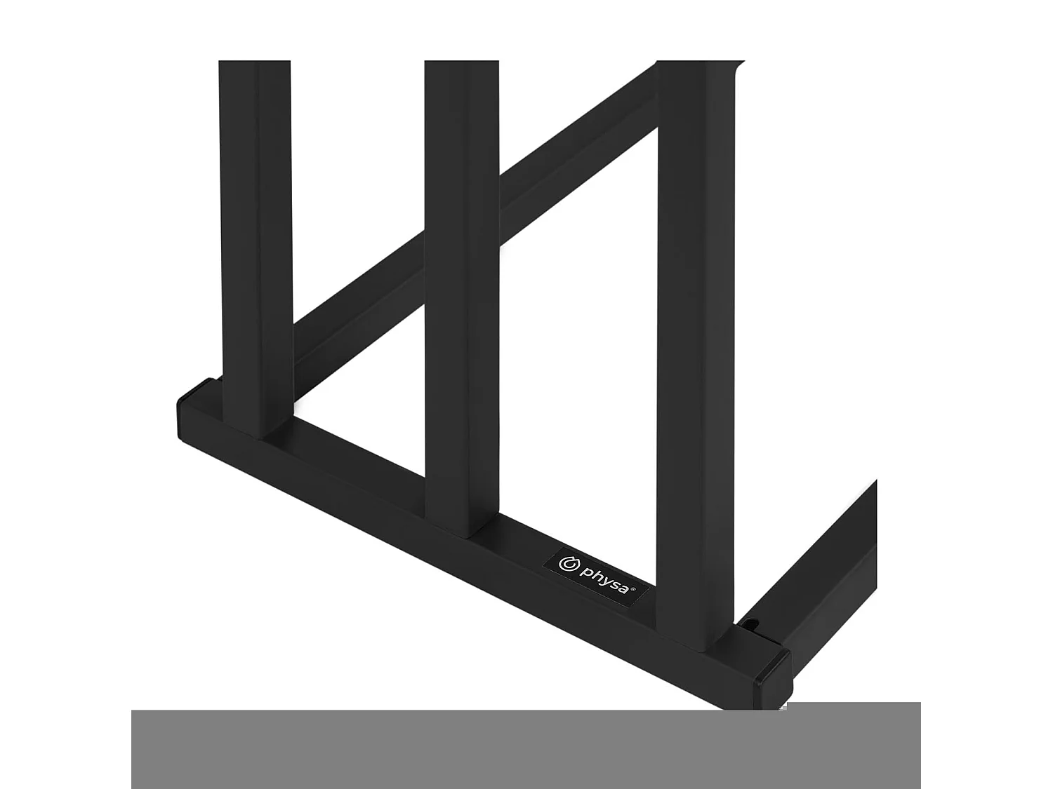 Porte-serviette sur pied en grise 45 x 21.5 x 84 cm 14_0004422