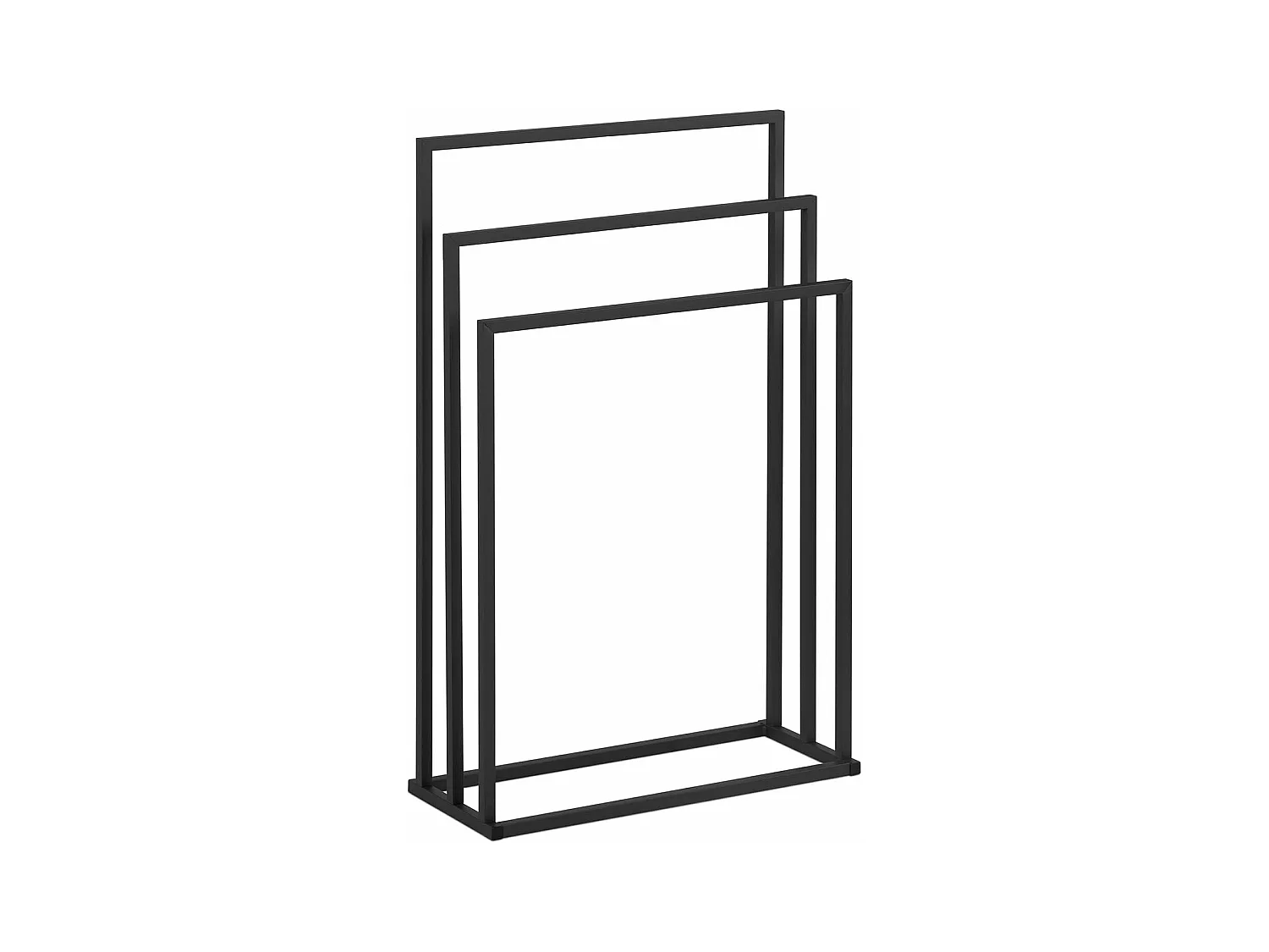 Porte-serviette sur pied en grise 52 x 21.5 x 84 cm 14_0004420