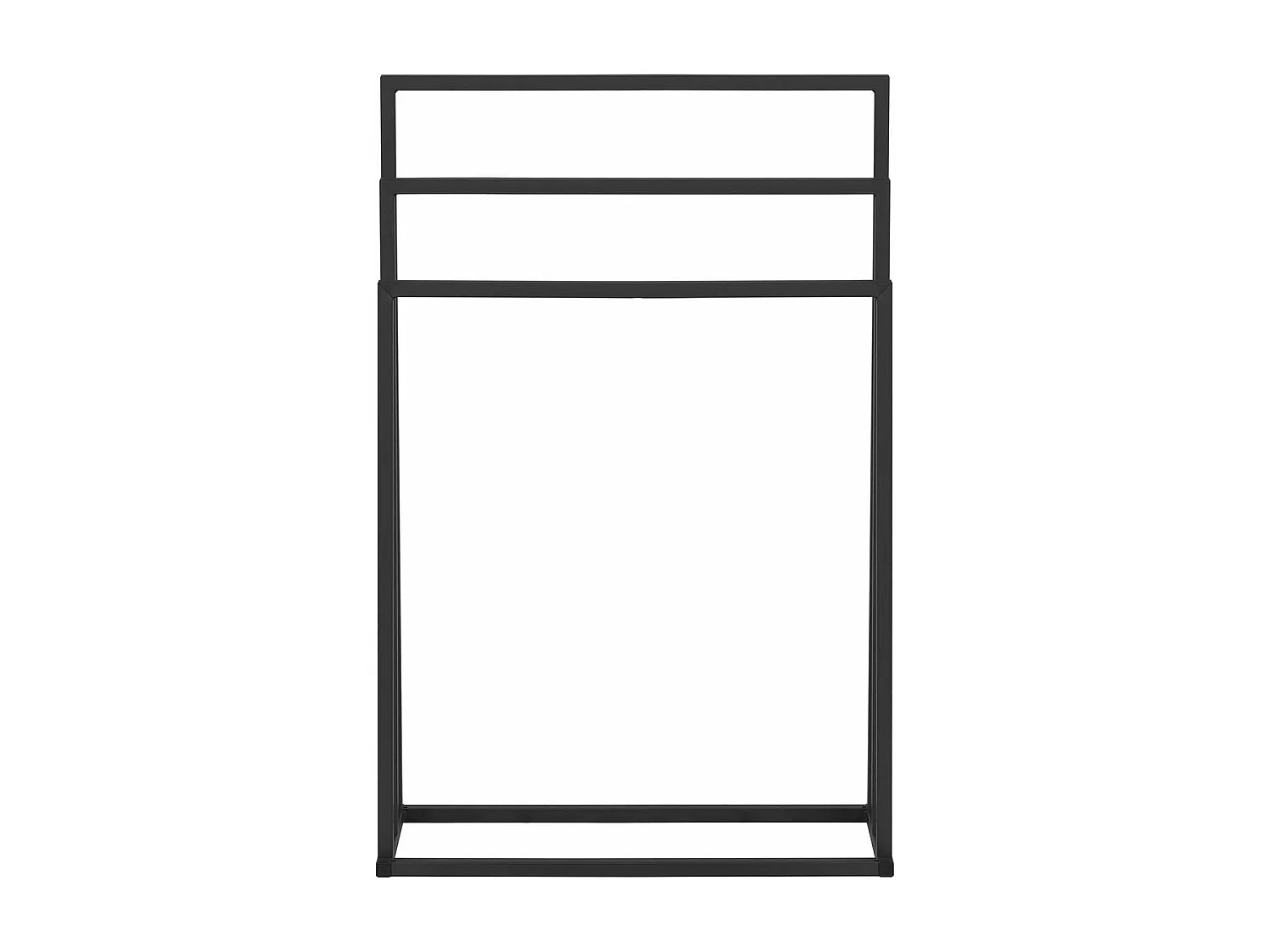 Toallero independiente de acero de 3 barras (3 barras, ancho 55 cm, capacidad 6 kg, gris oscuro) 14_0004420